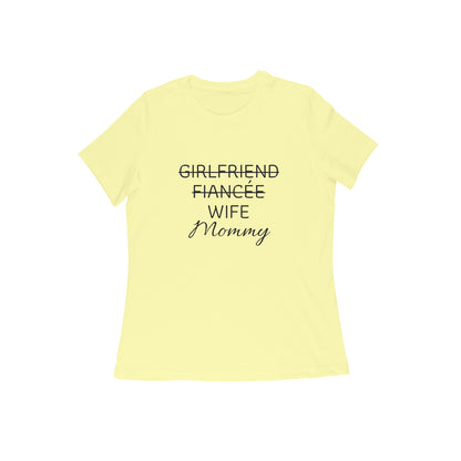 BF Fiance Husband Daddy, GF Fiancee Wife Mommy New Parents Couples T-Shirts