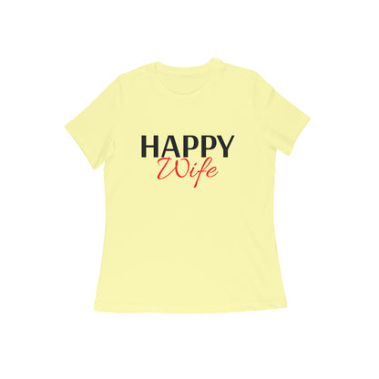 Happy Wife, Happy Life Couples T-Shirts