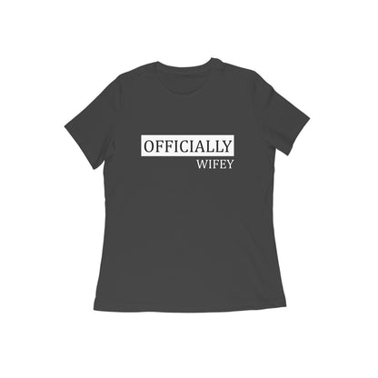 Officially Hubby, Officially Wifey Couples T-Shirts